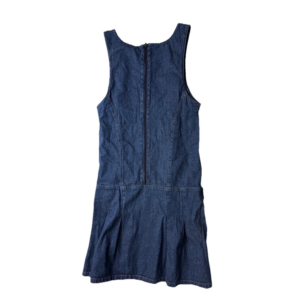 Nebraska Cornhuskers Girls Dress‎ Denim 14/16 Vintage - Picture 2 of 5